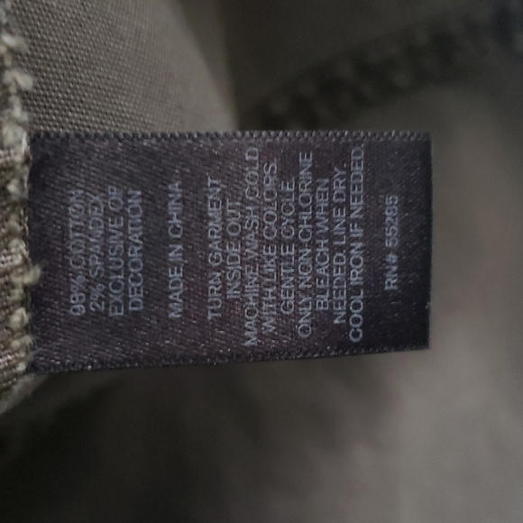 Express Camo Drawstring Utility Jacket XS - Picture 6 of 7